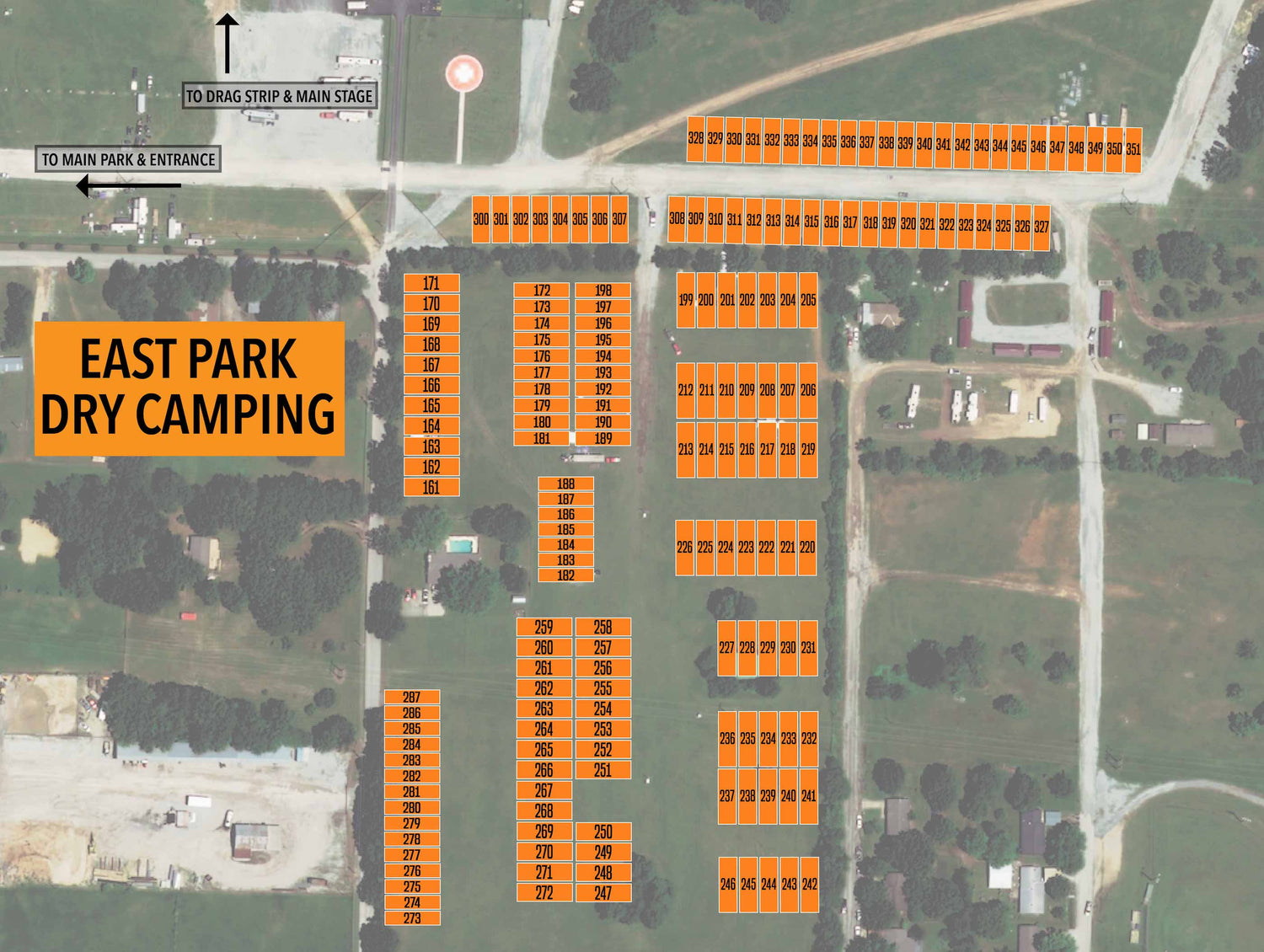 2024 Visions: June 12th-16th- DRY CAMPING - East Park ORANGE 1