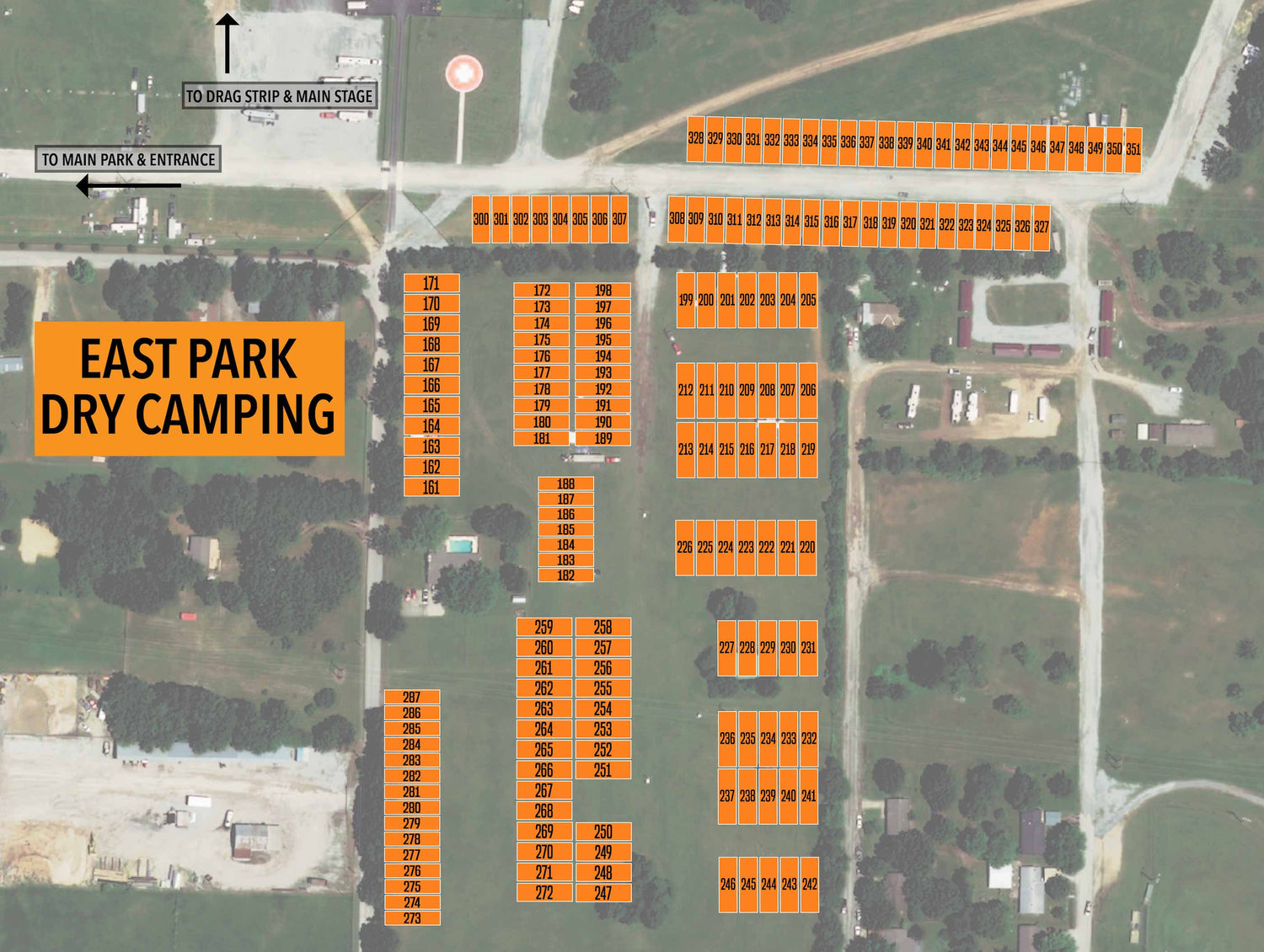 2024 Lifted Truck Nationals- DRY CAMPING - East Park ORANGE 1