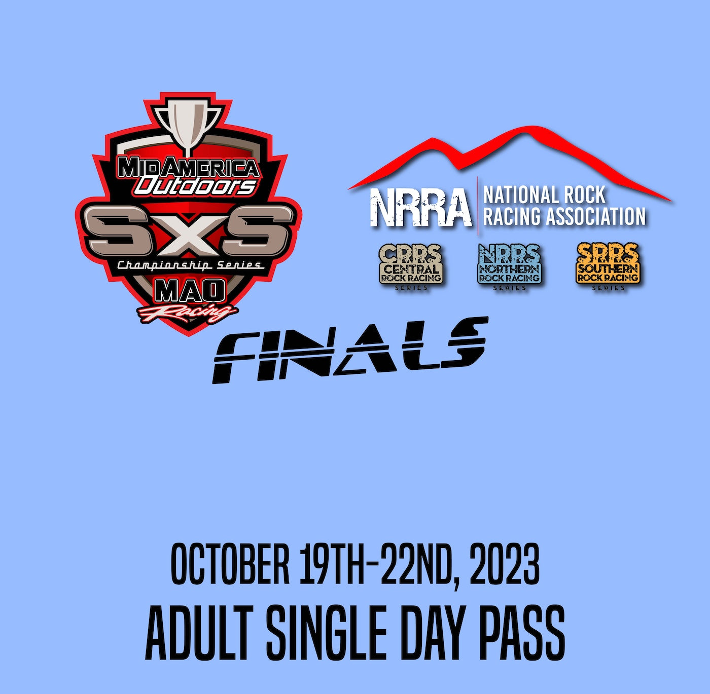 SINGLE DAY Pass - Adult: 2023 MAO Race Round 7: Oct. 20-22