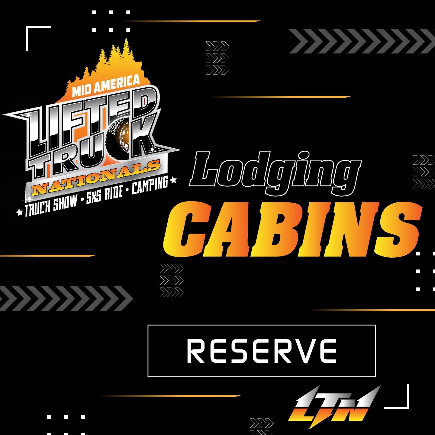 2024 LIFTED TRUCK NATIONALS - CABINS - Trackside Cabin A7